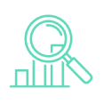magnifying glass green